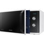 Samsung MG23K3614AW Microondas con Grill, 23L, Blanco/Negro