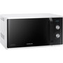 Samsung MG23K3614AW Microondas con Grill, 23L, Blanco/Negro