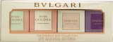 Bvlgari Miniatures Gift Set de 4 fragancias de 5ml cada una