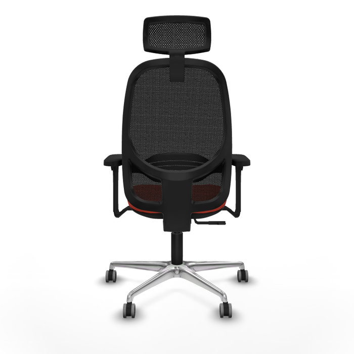 PIQUERAS Y CRESPO Silla de oficina Cilanco con Mecanismo Sincro, Naranja oscuro y Negro PIQUERAS Y CRESPO Silla de oficina Cilanco con Mecanismo Sincro, Naranja oscuro y Negro