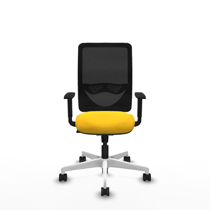 PIQUERAS Y CRESPO Silla de oficina Zulema con mecanismo Sincro Amarillo y Negro PIQUERAS Y CRESPO Silla de oficina Zulema con mecanismo Sincro Amarillo y Negro