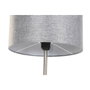 DKD Home Decor Lámpara de Pie Gris y Plateado en Poliéster y Metal