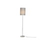 DKD Home Decor Lámpara de Pie Gris y Plateado en Poliéster y Metal