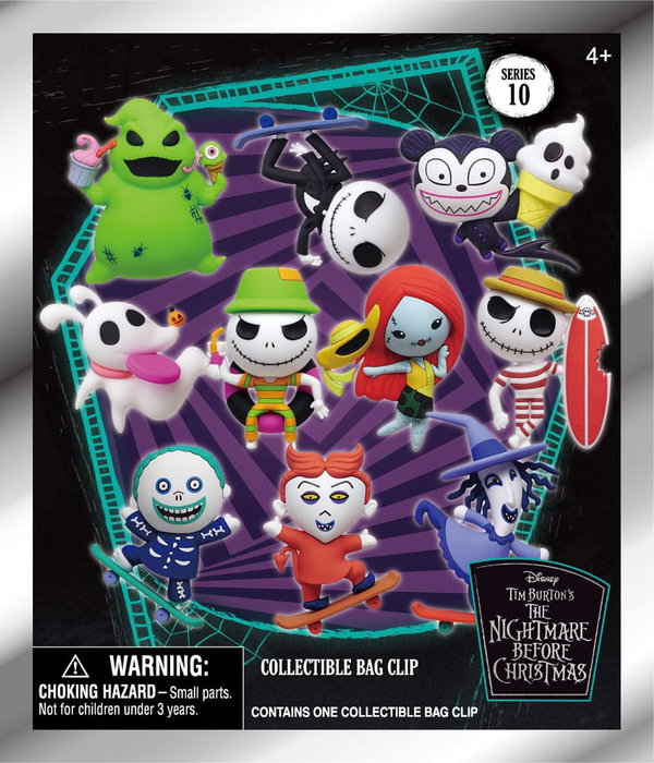 Pesadilla antes de Navidad Colgantes PVC Serie 10 Expositor (24)