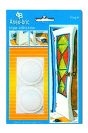 FINSTOCK Tope Puerta Seta 8171 Blanco (Pack de 2 unidades)