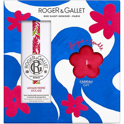 Roger & Gallet Gingembre Rouge Agua Perfumada Bienestar Estuche de 2 piezas Roger & Gallet Gingembre Rouge Agua Perfumada Bienestar Estuche de 2 piezas