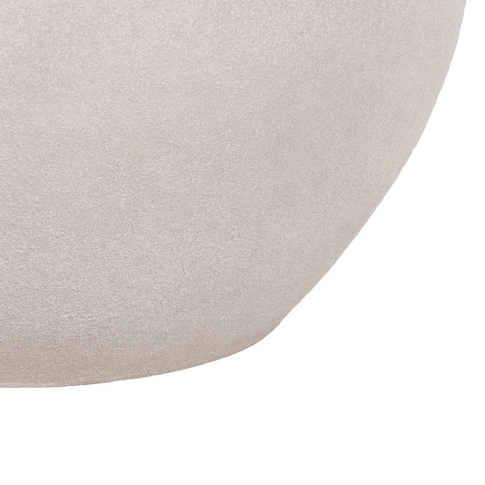 Macetero Blanco Cerámica Decoración 39 X 39 X 38 cm