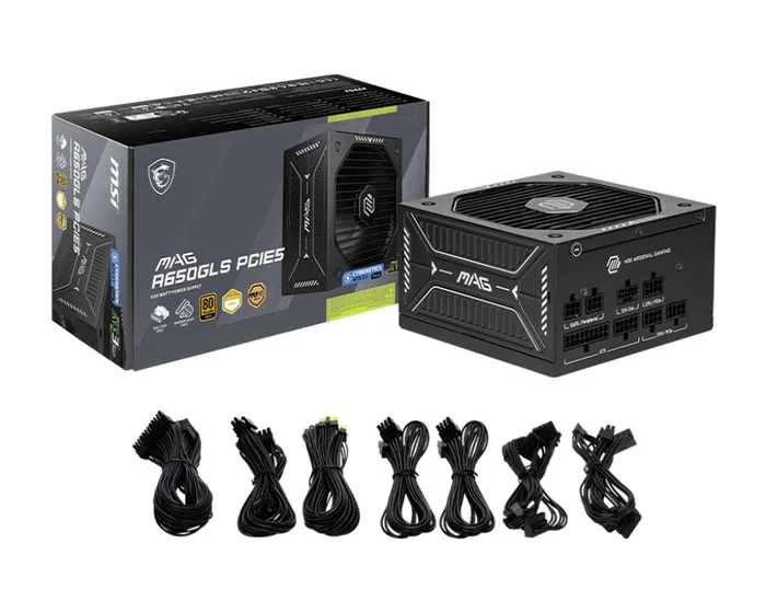 MSI MAG A650GLS PCIE5 650W 80 PLUS Gold Modular