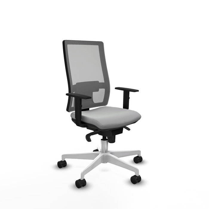 PIQUERAS Y CRESPO Silla de oficina Horna Gris con mecanismo Sincro PIQUERAS Y CRESPO Silla de oficina Horna Gris con mecanismo Sincro