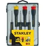 Stanley STHT0-62631 Juego de 6 Micro Destornilladores - 4 Ranuras + 2 Phillips
