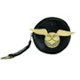 Warner Bros. Monedero Snitch Dorada Harry Potter - Monedero Redondo con Cremallera, PVC, Color Negro