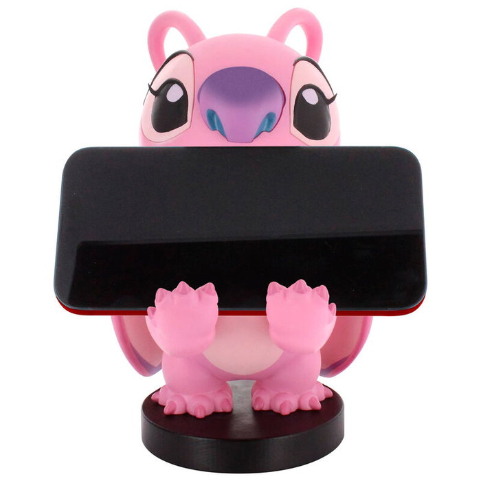 Cable Guy Soporte Angel Stitch Disney 21cm para Mandos y Móviles