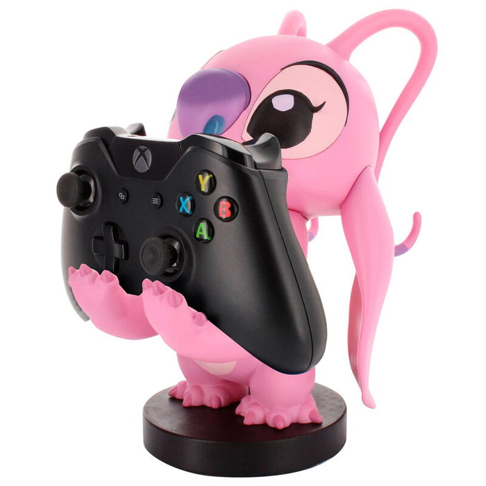 Cable Guy Soporte Angel Stitch Disney 21cm para Mandos y Móviles