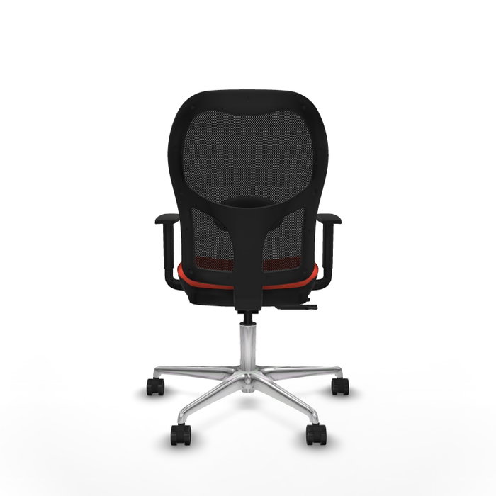 PIQUERAS Y CRESPO Silla de oficina Jorquera con mecanismo Sincro/Traslack, Naranja oscuro y Negro PIQUERAS Y CRESPO Silla de oficina Jorquera con mecanismo Sincro/Traslack, Naranja oscuro y Negro