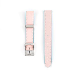 Tommy Hilfiger Correa Reversible de Piel Rosa y Azul 15mm
