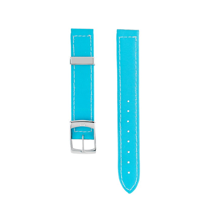 Tommy Hilfiger Correa Reversible de Piel Rosa y Azul 15mm