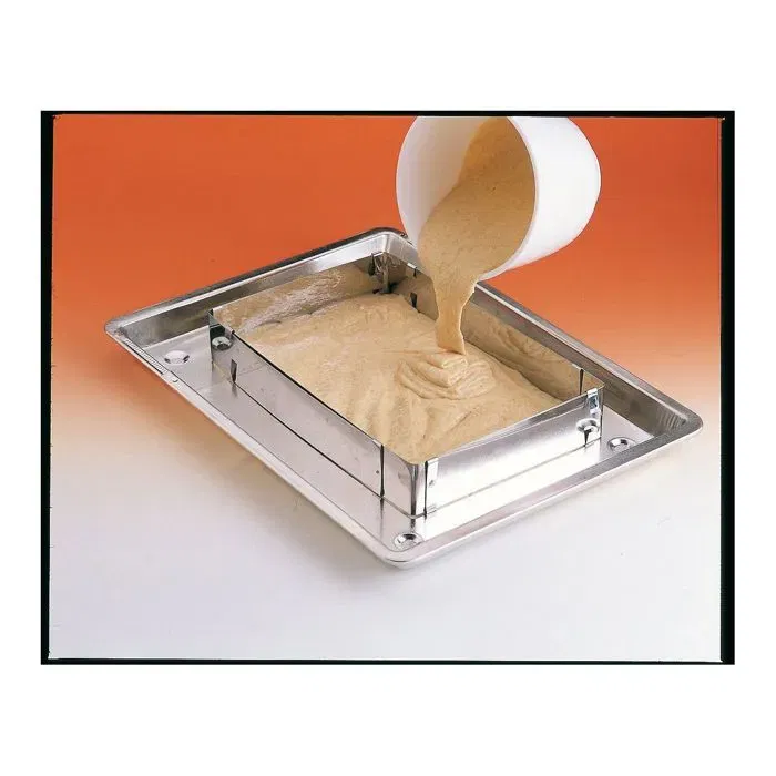 Zenker ZEN1723162486740 Marco y Círculo Ajustables para Repostería - Repostería Inteligente