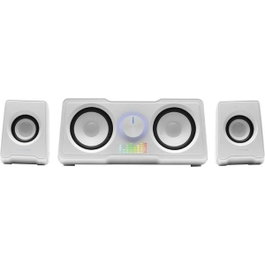 Mars Gaming MS22W Altavoces 2.2 de 35W con DSP e Iluminación RGB Blanco