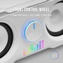Mars Gaming MS22W Altavoces 2.2 de 35W con DSP e Iluminación RGB Blanco