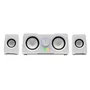 Mars Gaming Altavoces Gaming MS22W 2.2, 35W de Potencia, RGB Flow, Conexión USB y Jack 3.5mm, Color Blanco - Sistema de Sonido con 4 Altavoces y Procesador DSP