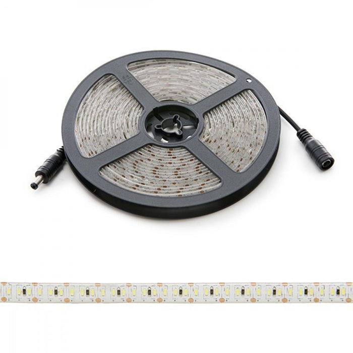 Tira de LED SMD3014 Blanco Frío 12V 5m IP65 60W 5000Lm
