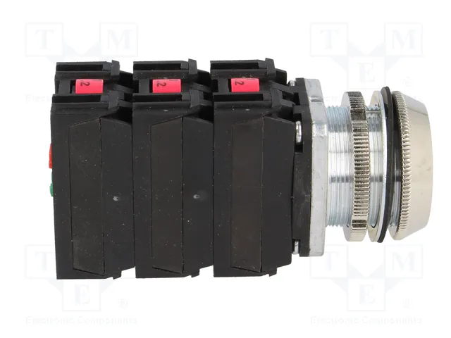 PROMET Interruptor de presión NEF30 rojo (NC x3 + NO x3) PROMET Interruptor de presión NEF30 rojo (NC x3 + NO x3)