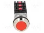 PROMET Interruptor de presión NEF30 rojo (NC x3 + NO x3)