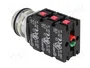 PROMET Interruptor de presión NEF30 rojo (NC x3 + NO x3)
