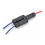 DeLOCK Conector de cable RJ45 hembra a 2 x RJ45 hembra Cat.6A impermeable