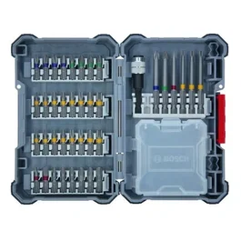 Bosch Professional Juego de 40 Puntas de Destornillador en Acero S2