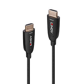 Lindy Cable HDMI 2.1 Fibra Óptica 48 Gbit/s 50 m Negro 4K 8K 120 Hz HDMI Tipo A Macho, Referencia 38515 Lindy Cable HDMI 2.1 Fibra Óptica 48 Gbit/s 50 m Negro 4K 8K 120 Hz HDMI Tipo A Macho, Referencia 38515