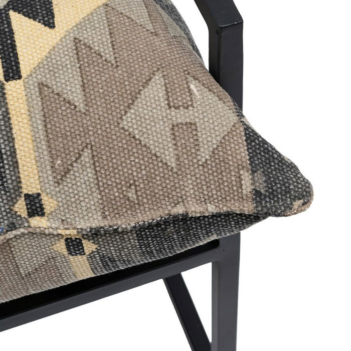 Ixia Sillón Negro-Taupe Tejido y Metal Ixia Sillón Negro-Taupe Tejido y Metal