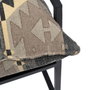 Ixia Sillón Negro-Taupe Tejido y Metal