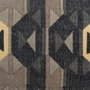 Ixia Sillón Negro-Taupe Tejido y Metal