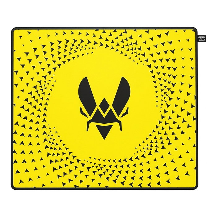 CHERRY XTRFY GP5 Smooth High-Speed Gaming Mousepad - Vitality Yellow, Negro, L CHERRY XTRFY GP5 Smooth High-Speed Gaming Mousepad - Vitality Yellow, Negro, L