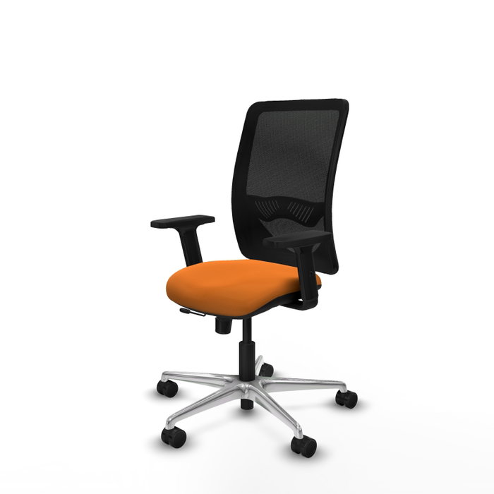 PIQUERAS Y CRESPO Silla de oficina Zulema Naranja y Negro PIQUERAS Y CRESPO Silla de oficina Zulema Naranja y Negro