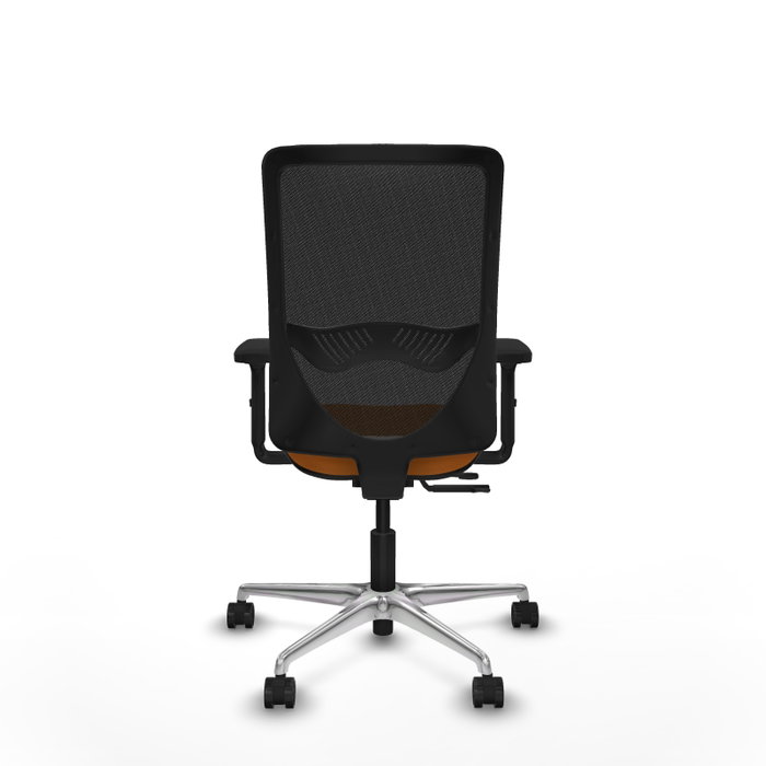PIQUERAS Y CRESPO Silla de oficina Zulema Naranja y Negro PIQUERAS Y CRESPO Silla de oficina Zulema Naranja y Negro