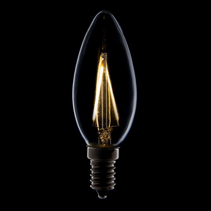 Bombilla LED Filamento E14 2W 144Lm 2000K