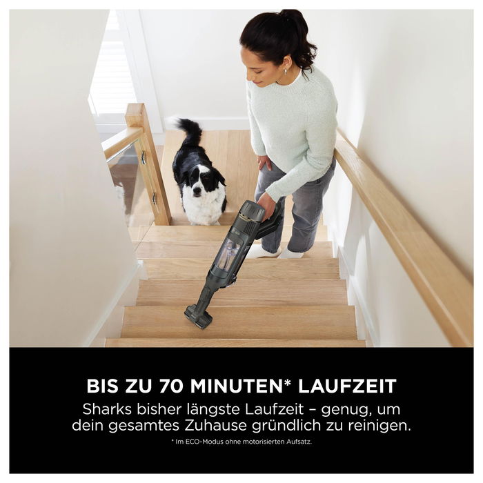 Shark IP3256EUT Aspirador Escoba a Batería Espresso Marrón 2L 380W 70min