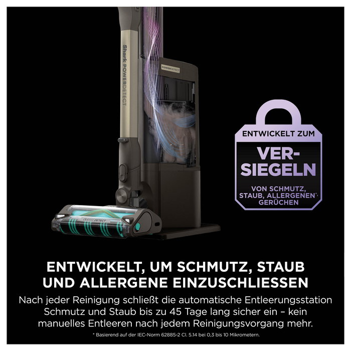 Shark IP3256EUT Aspirador Escoba a Batería Espresso Marrón 2L 380W 70min