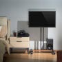 Aisens Soporte de Suelo ECO con Ruedas FT55TE-213 para TV de 32-55 pulgadas