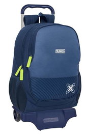Munich Mochila 665+Carro 905 "Blue Indigo" 32x44x16 cm