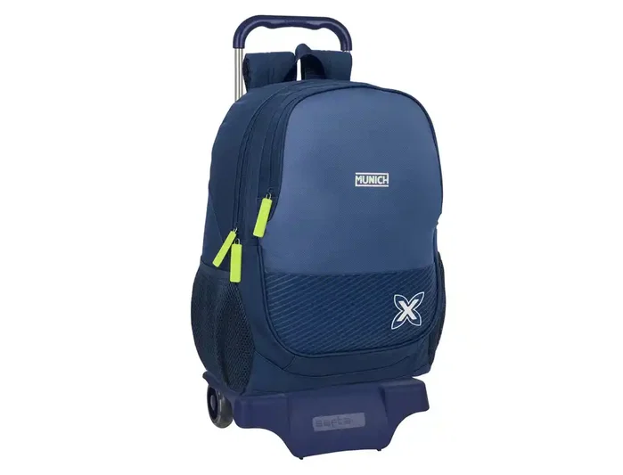 Safta Mochila modelo 665 con carro 905 Munich Blue Indigo