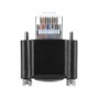 DeLOCK Cable GigE para cámara RJ45 Cat.6 S/FTP 1 m negro