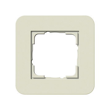 GIRA 0211 417 Abdeckrahmen 1f E3 Sand/Reinweiß GIRA 0211 417 Abdeckrahmen 1f E3 Sand/Reinweiß