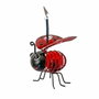 Galix Clip-on solar ladybug con luz LED cálida