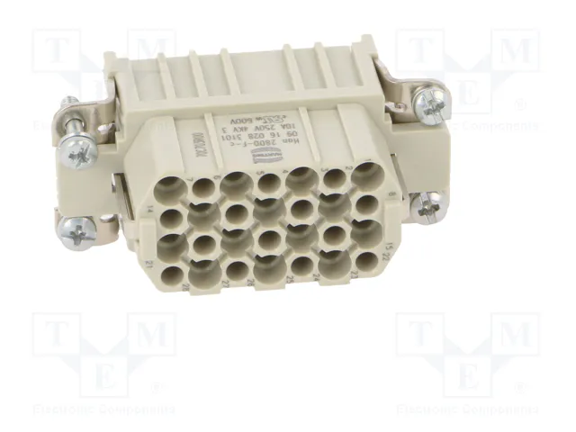 HARTING Han 28DD F-c Plantilla de Contacto Hembra Han® DD HARTING Han 28DD F-c Plantilla de Contacto Hembra Han® DD