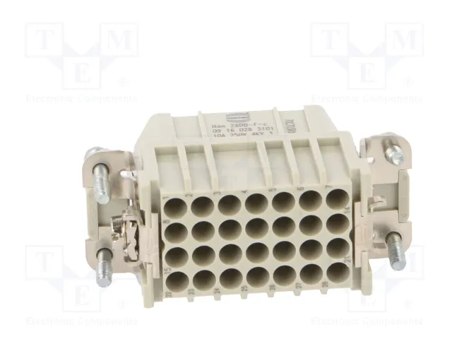HARTING Han 28DD F-c Plantilla de Contacto Hembra Han® DD HARTING Han 28DD F-c Plantilla de Contacto Hembra Han® DD