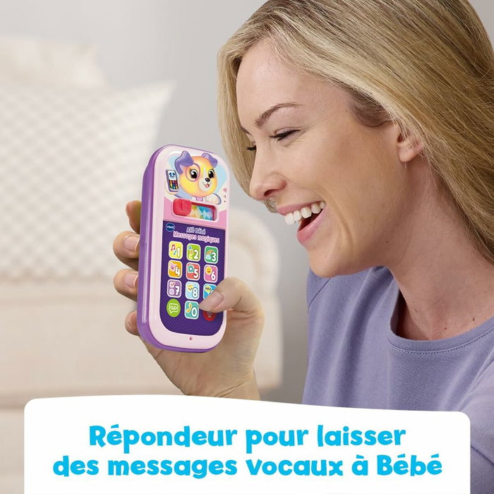Vtech Baby Hola Bebé Mensajes Mágicos Rosa Vtech Baby Hola Bebé Mensajes Mágicos Rosa