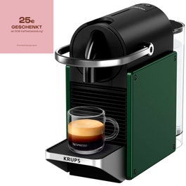 Nespresso XN 3063 Pixie Cafetera de cápsulas Verde / Negro